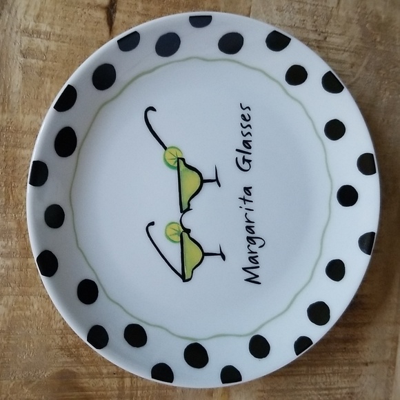 Vintage Boston Warehouse Cocktail Glasses Appetizer Plates - Picture 8 of 15